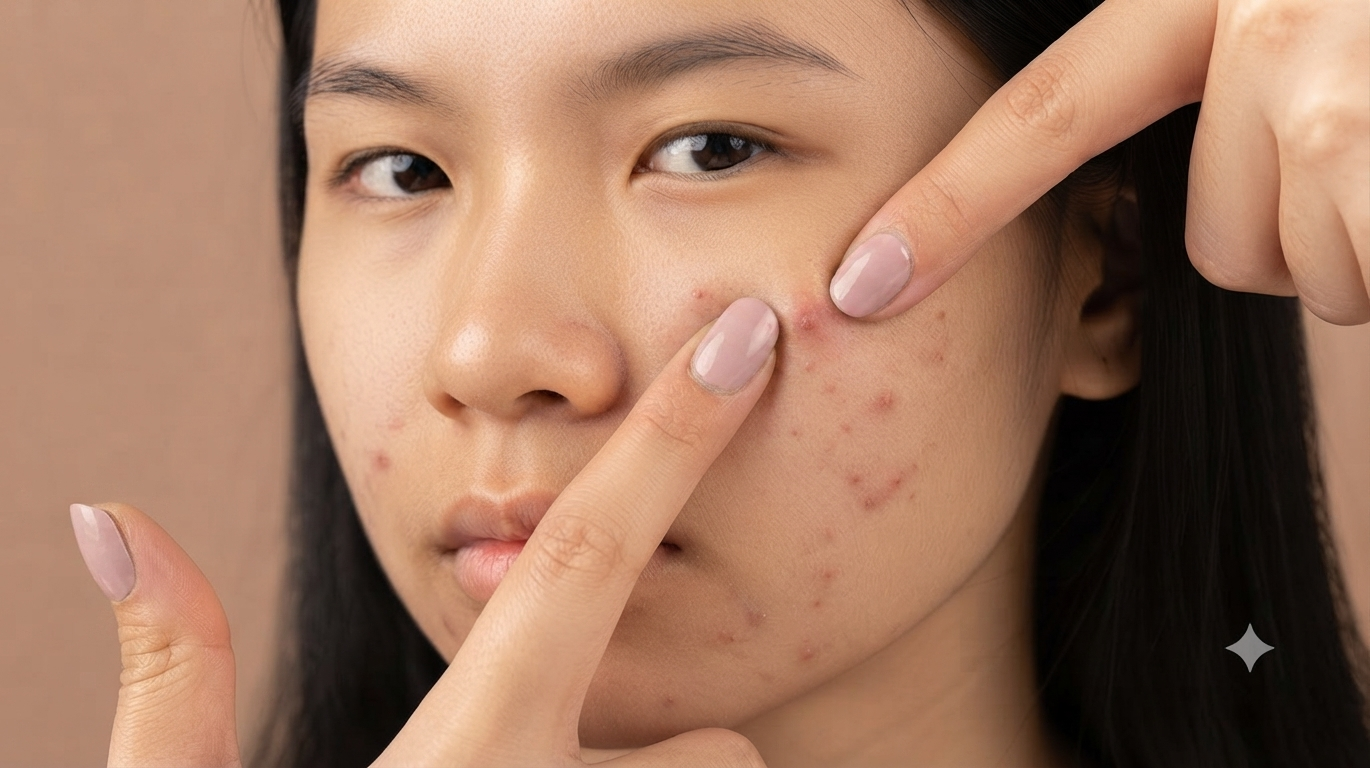 Mụn trứng cá trong kỳ kinh nguyệt