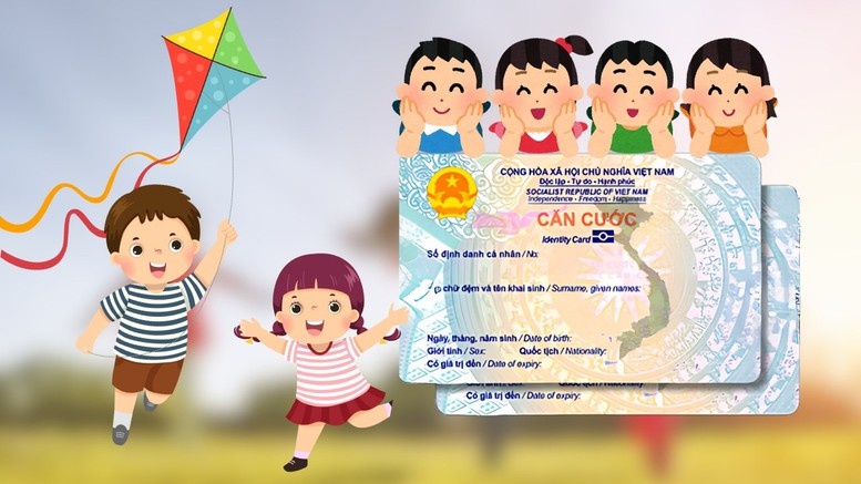 can-cuoc-17854898050201074440865 Từ 1/9, bổ sung cấp thẻ Căn cước cho trẻ dưới 6 tuổi vào quy trình liên thông điện tử- Ảnh 1.