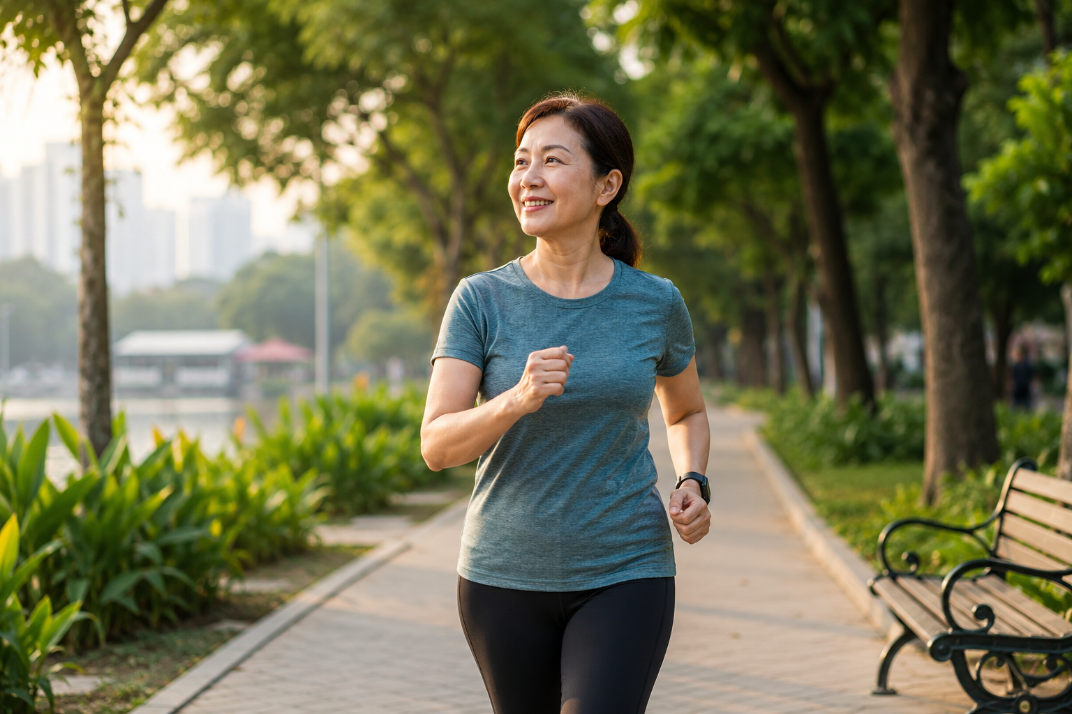 Đi Bộ Một Mình Không Đủ: Những Bài Tập Cần Thiết Cho Bạn U50