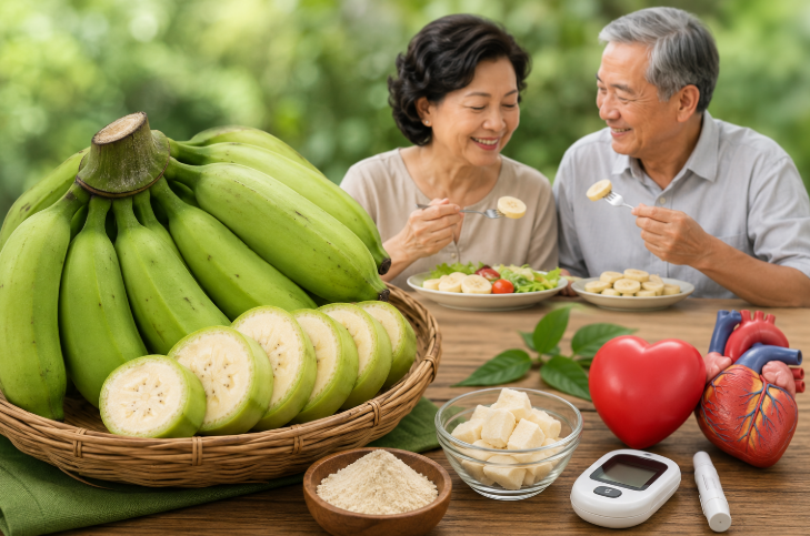 Tại Sao Người Trên 50 Tuổi Nên Thêm Chuối Xanh Vào Chế Độ Ăn?