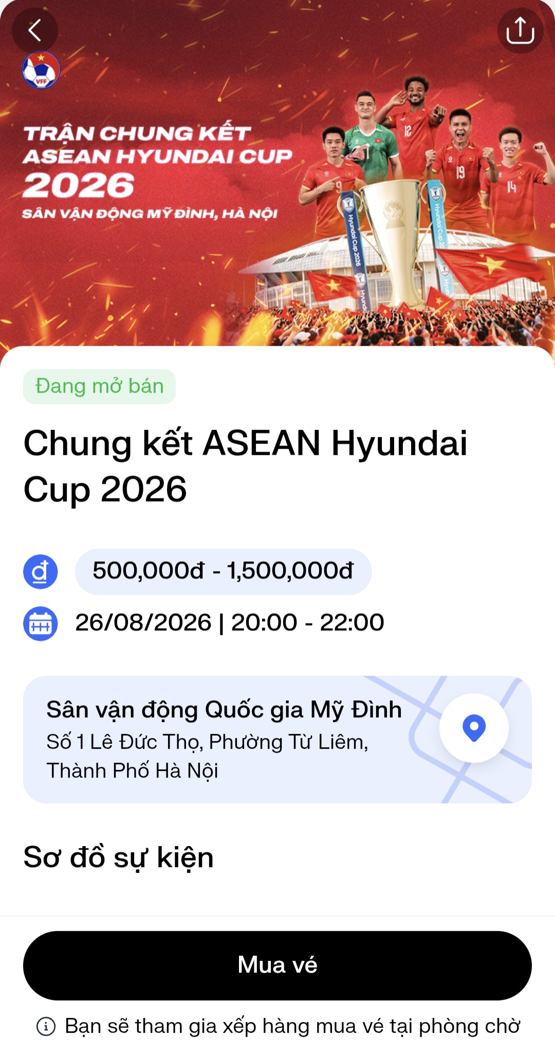 Hướng Dẫn Mua Vé Xem Chung Kết Giữa Việt Nam và Thái Lan - Ảnh 2.