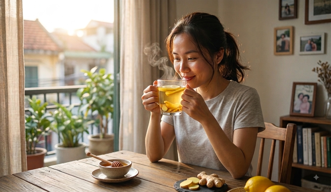 5 sai lầm khi uống nước chanh gừng giảm cân khiến mỡ bụng mãi không giảm - Ảnh 1.