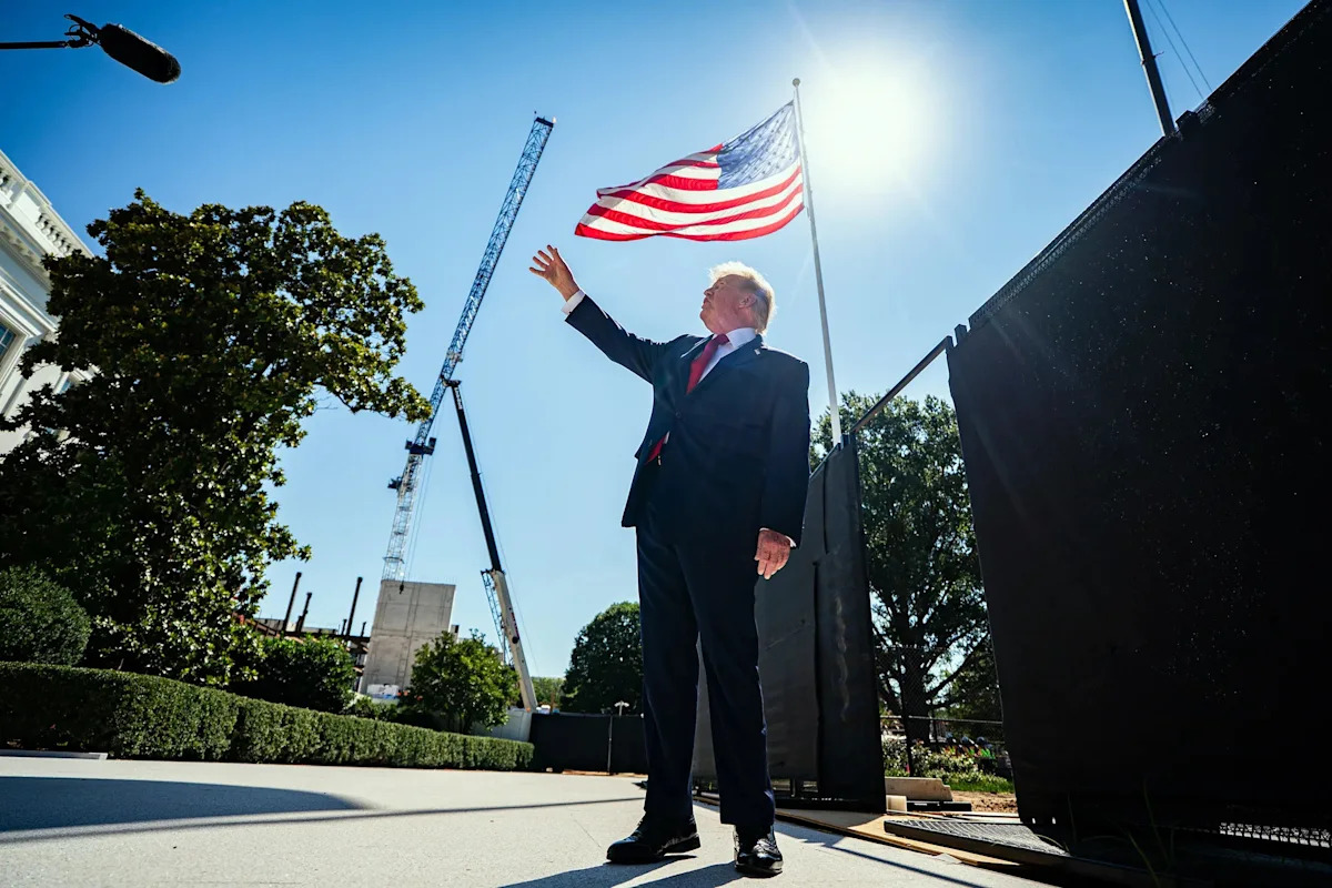 Tổng thống Trump Công Bố Dự Án Cải Tạo Lớn Tại Nhà Trắng