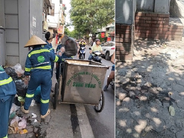 Chính quyền phường Tây Hồ ra quân xử lý rác thải. Ảnh 3.