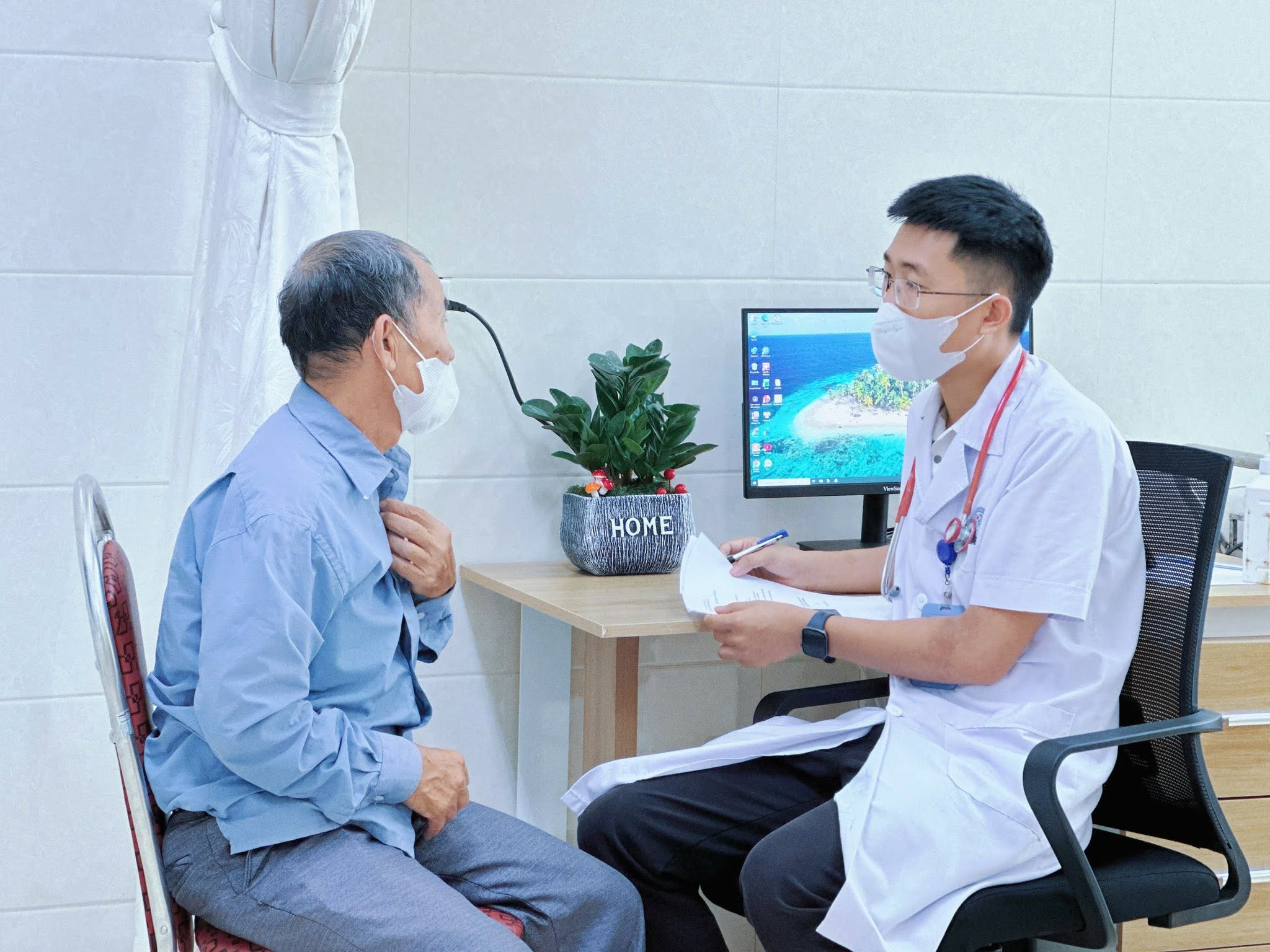 Bệnh viện Phổi Nghệ An trở thành bệnh viện vệ tinh về ngoại khoa lồng ngực của Bệnh viện Phổi Trung ương- Ảnh 3.