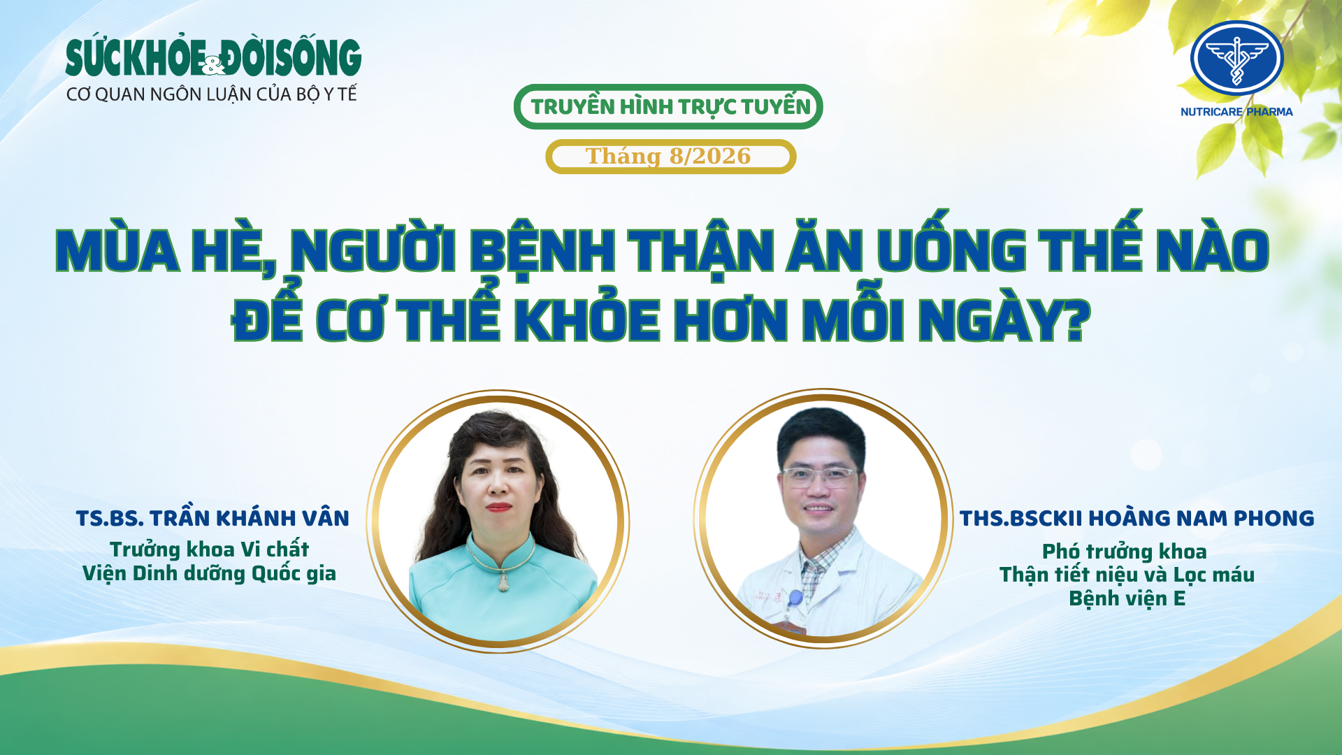 Chế Độ Ăn Uống Cho Người Bệnh Thận Trong Mùa Hè: Những Lưu Ý Quan Trọng