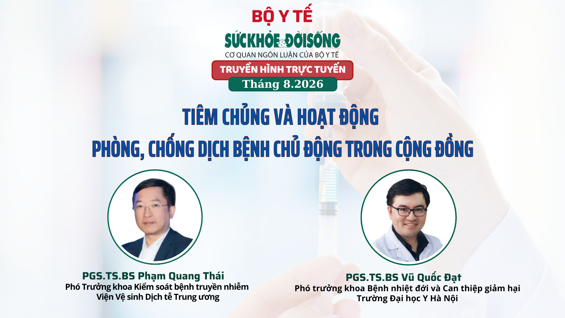 Hướng Dẫn Chi Tiết Về Tiêm Chủng Và Phòng Bệnh Trong Cộng Đồng
