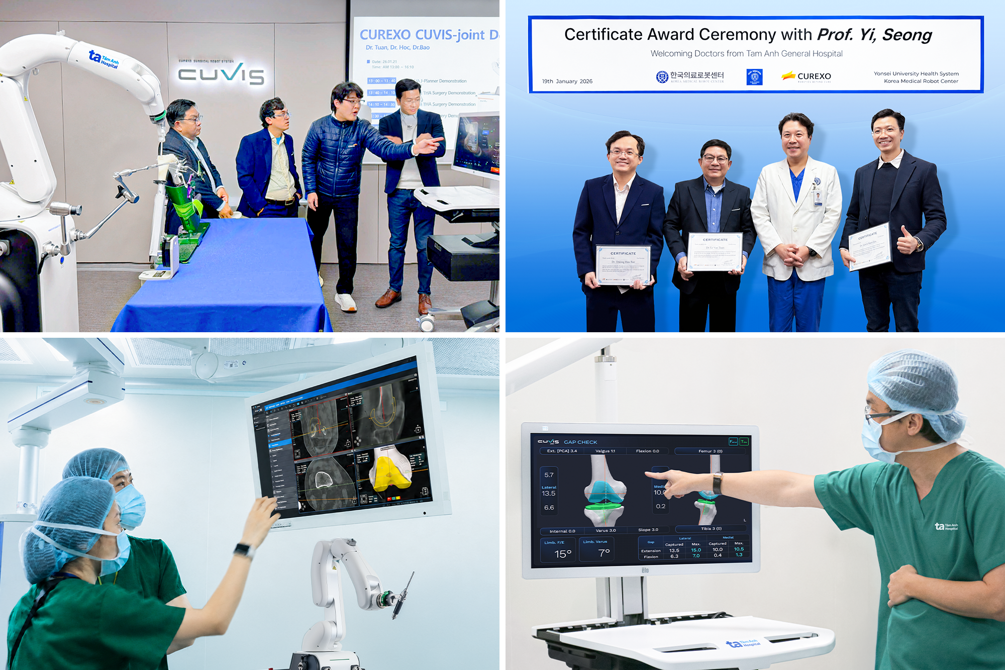 Bệnh viện Tâm Anh Trở Thành Trung Tâm Phẫu Thuật Khớp Robot Hàng Đầu Việt Nam