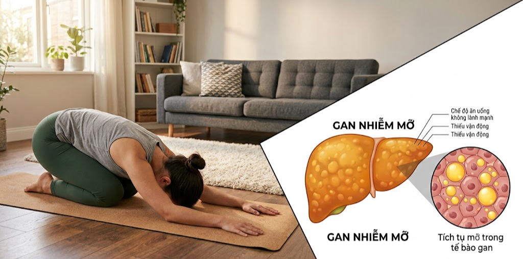 Khám Phá Các Tư Thế Yoga Giúp Tăng Cường Sức Khỏe Gan - Ảnh 1.