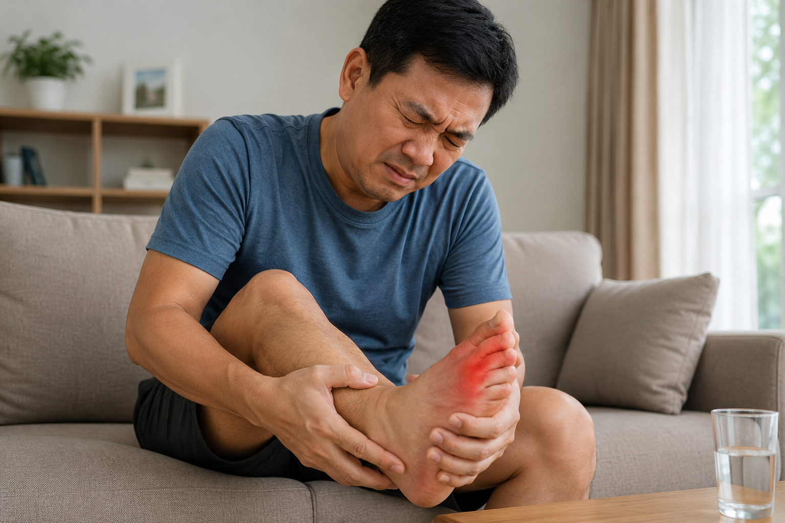 benh-gout-17852189726161255177376 Chạy bộ an toàn cho người bệnh gout - Ảnh 2.