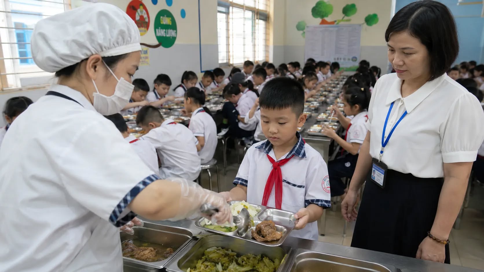 Hà Nội Triển Khai Hệ Thống Giám Sát Bữa Ăn Học Đường Mới- Ảnh 1.