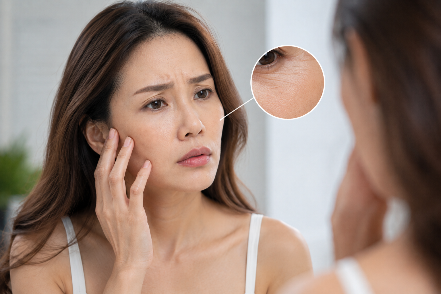 Dấu hiệu lão hóa da - Ảnh 1 Dấu hiệu lão hóa da - Ảnh 1