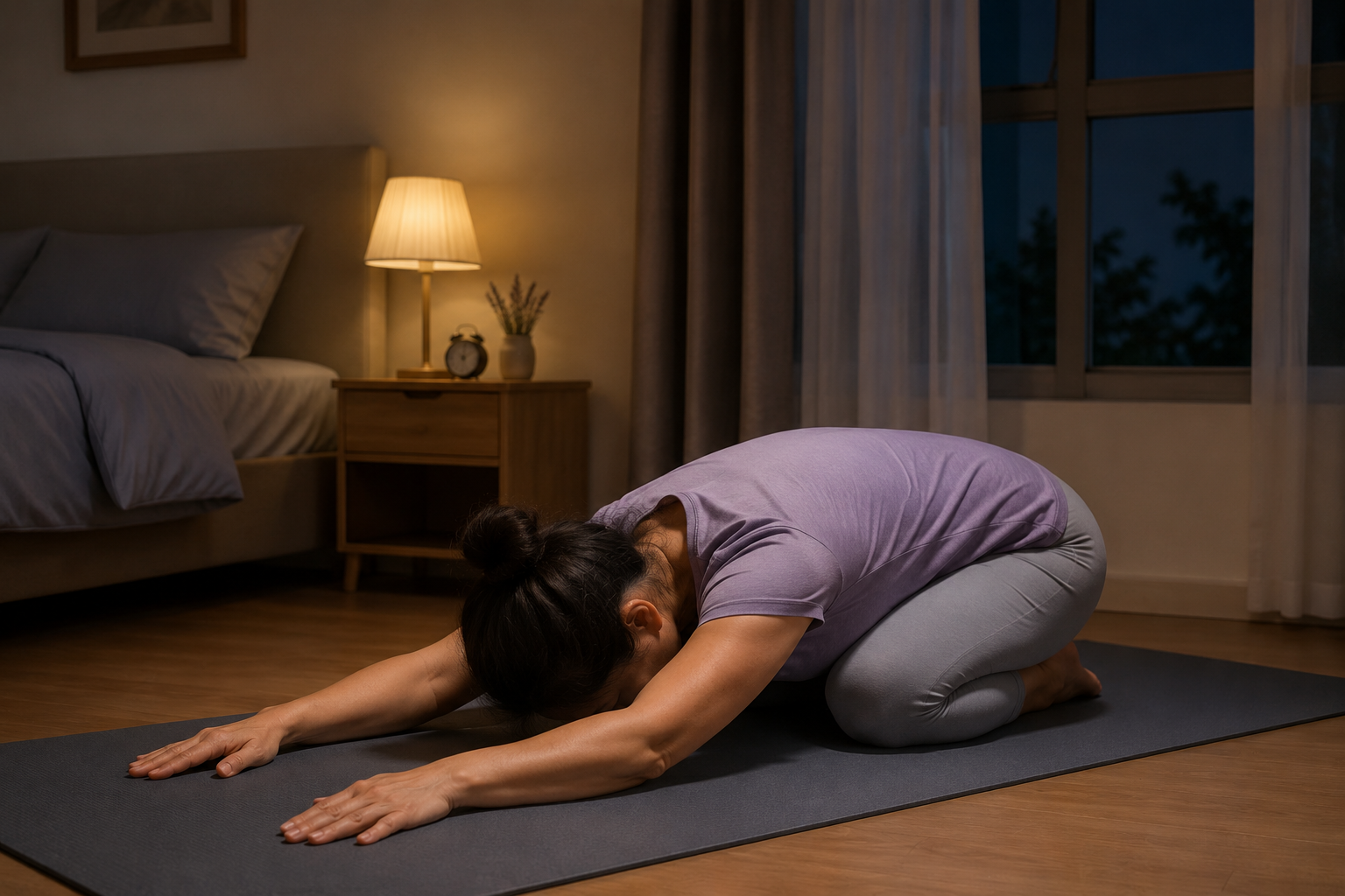 Khám Phá 5 Tư Thế Yoga Giúp Cải Thiện Giấc Ngủ Hiệu Quả