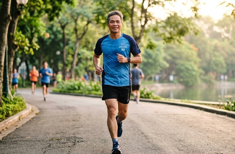 Chạy bộ và giảm mỡ máu