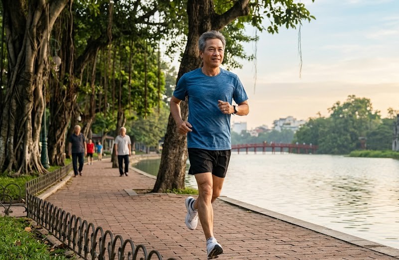 Cải Thiện Mỡ Máu Sau Tuổi 50: Chạy Bộ Có Đủ Không?