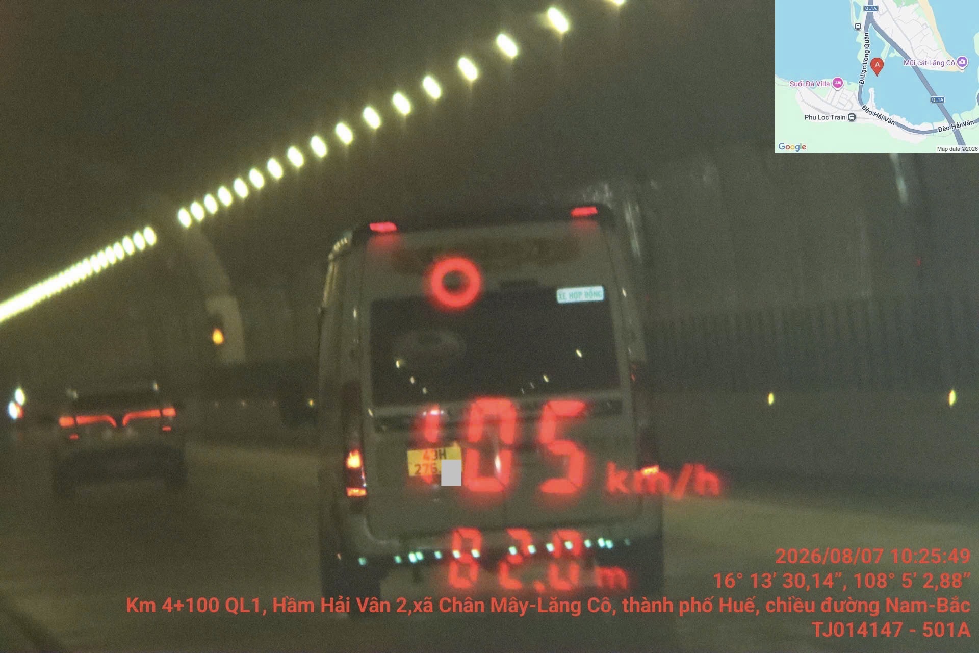 Hà Nội Tăng Cường Kiểm Soát Tốc Độ Tại Hầm Hải Vân Để Đảm Bảo An Toàn Giao Thông