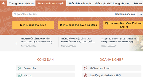 dich-vu-cong-17859734451942010331959 Quy trình tiếp nhận, giải quyết thủ tục hành chính trực tuyến theo quy định mới nhất- Ảnh 1.