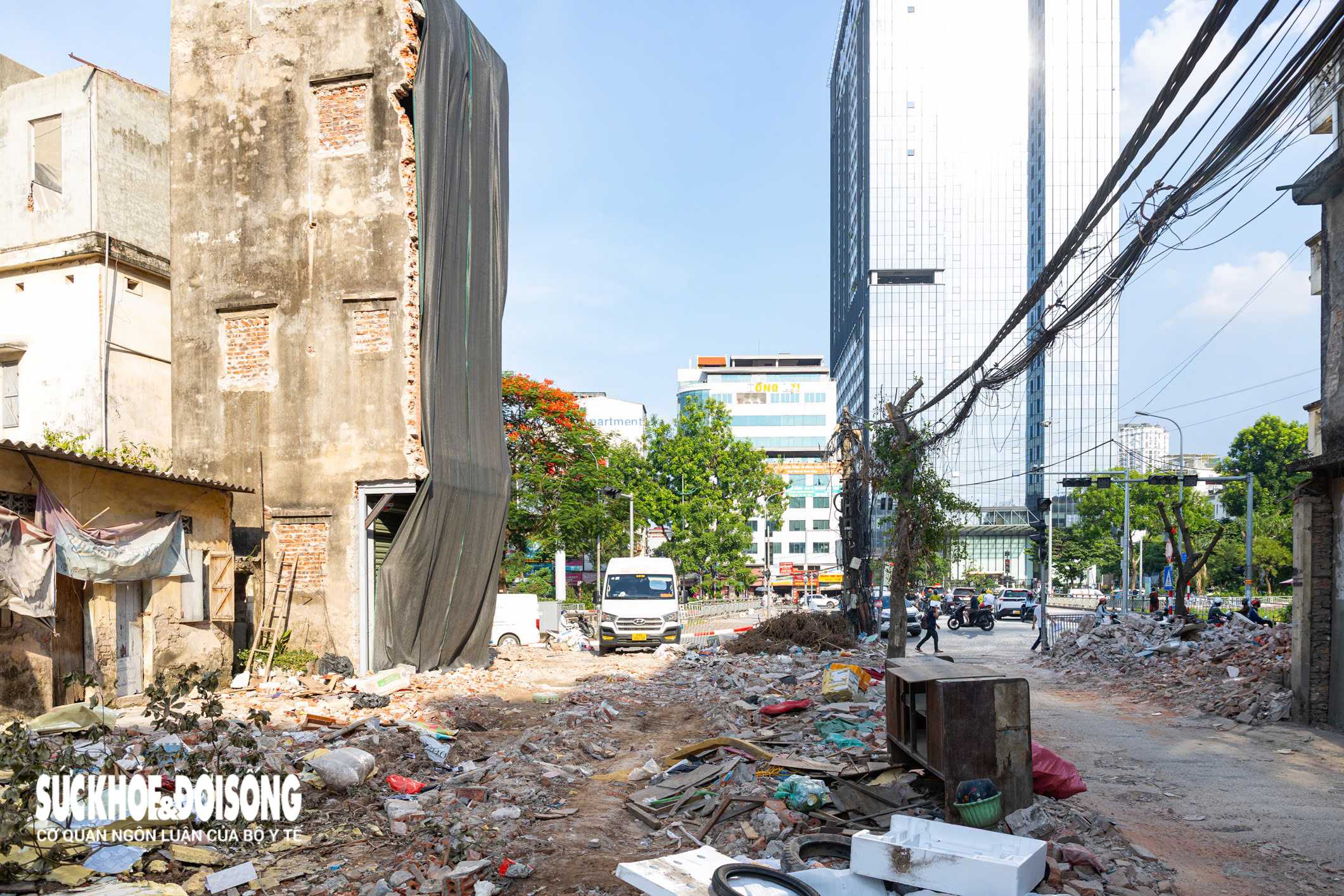 Hiện trạng 'ngõ khổ' Hà Nội đang được mở rộng lên 21,5m- Ảnh 3.