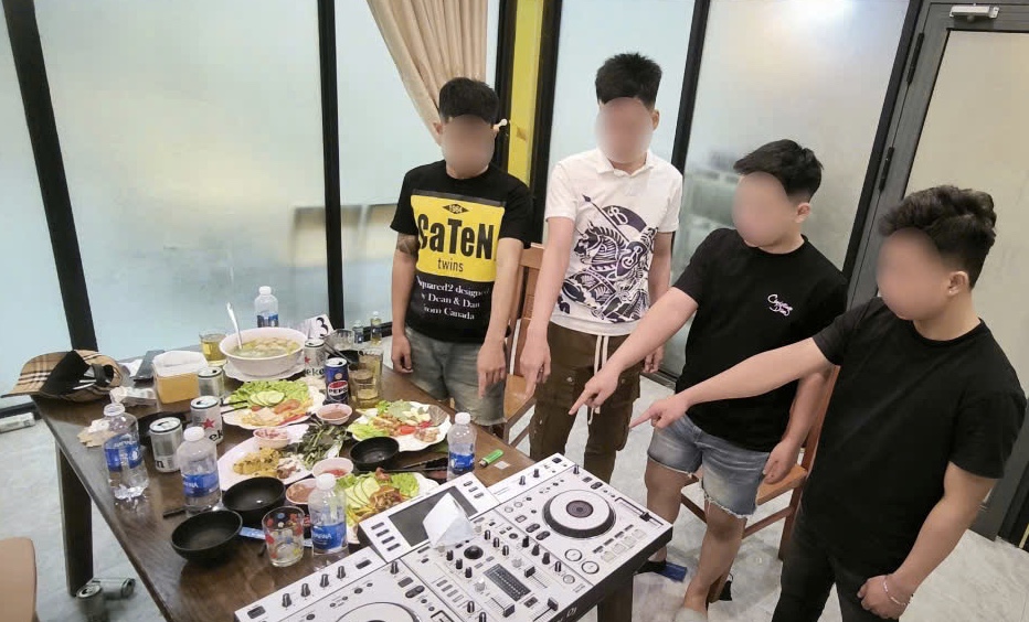 Bốn Người Bị Phát Hiện Tổ Chức Sử Dụng Ma Túy Tại Quán Nhậu