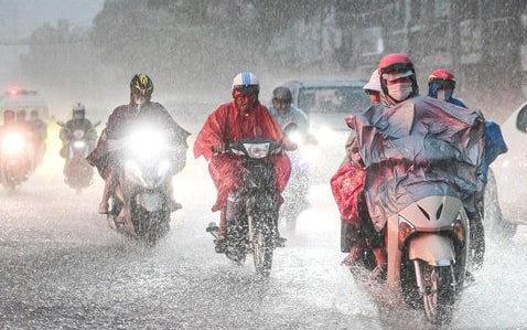 Các tỉnh thành sẽ hứng mưa dông lớn từ dải hội tụ nhiệt đới hoạt động mạnh - Ảnh 3.