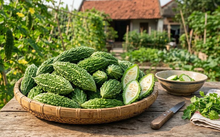 Mướp đắng cung cấp lợi ích cho sức khỏe người bệnh đái tháo đường