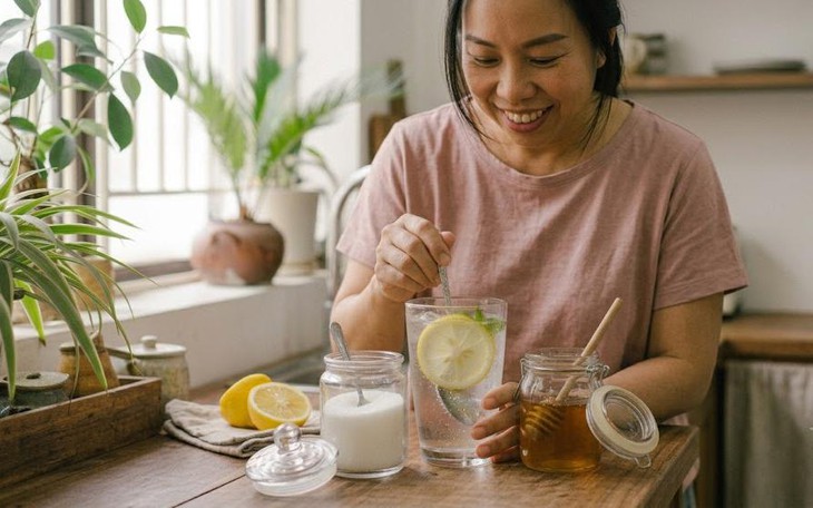 Lợi ích khi thêm muối vào cà phê buổi sáng - Ảnh minh họa
