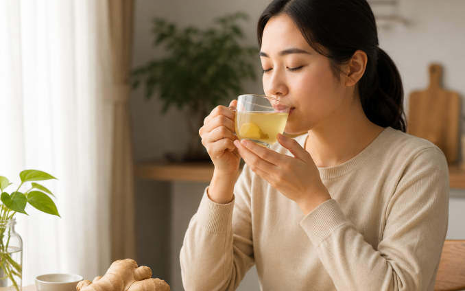 Nước Gừng: Lựa Chọn Lành Mạnh Cho Người Mỡ Máu Cao