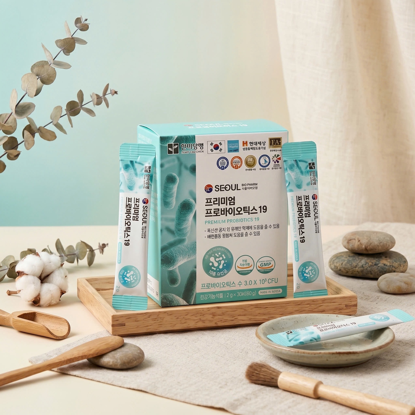 Tìm Hiểu Về Premium Probiotics 19: Giải Pháp Bổ Sung Lợi Khuẩn Hiệu Quả Từ Hàn Quốc