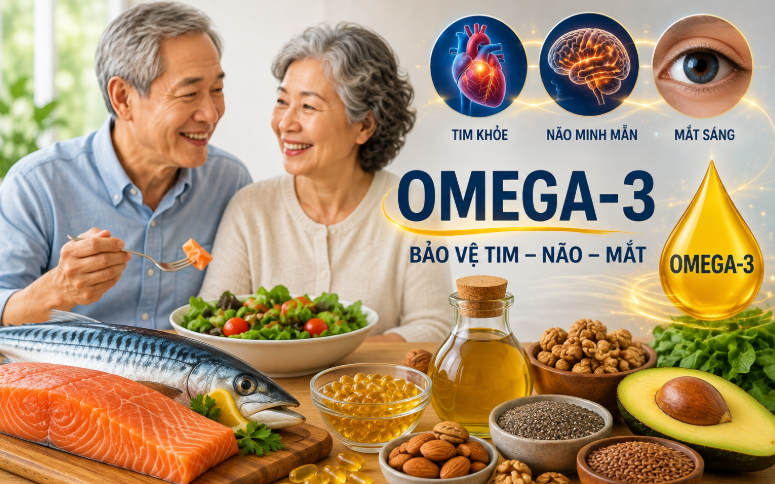 Nhận diện dấu hiệu thiếu hụt omega-3