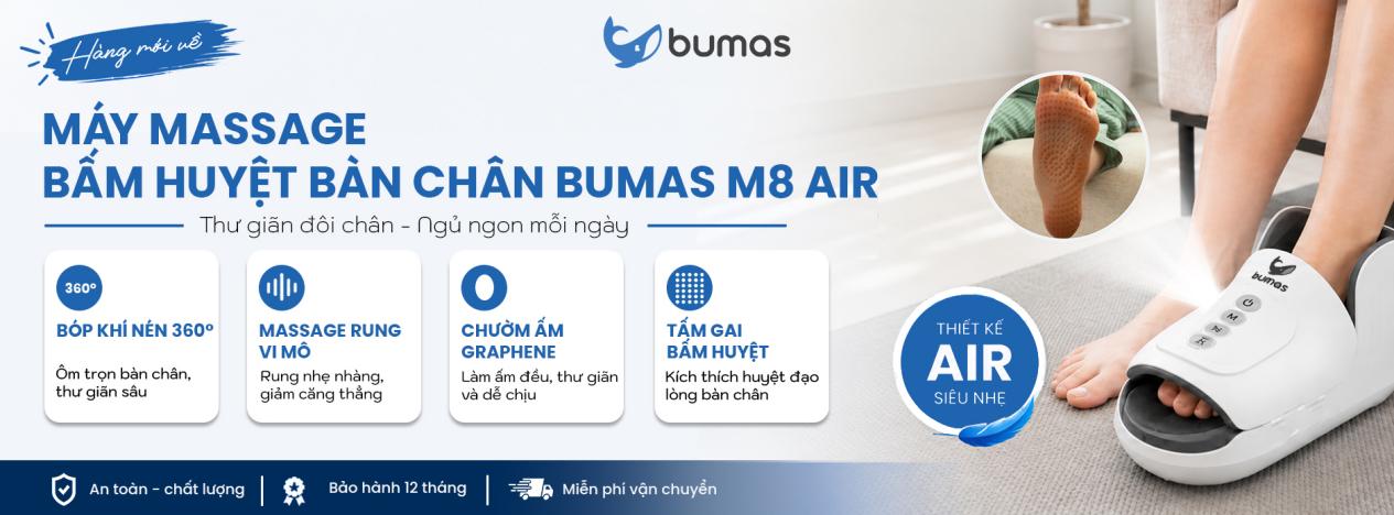 Khám Phá Chiếc Giày Massage BUMAS M8 AIR- Ảnh 1.