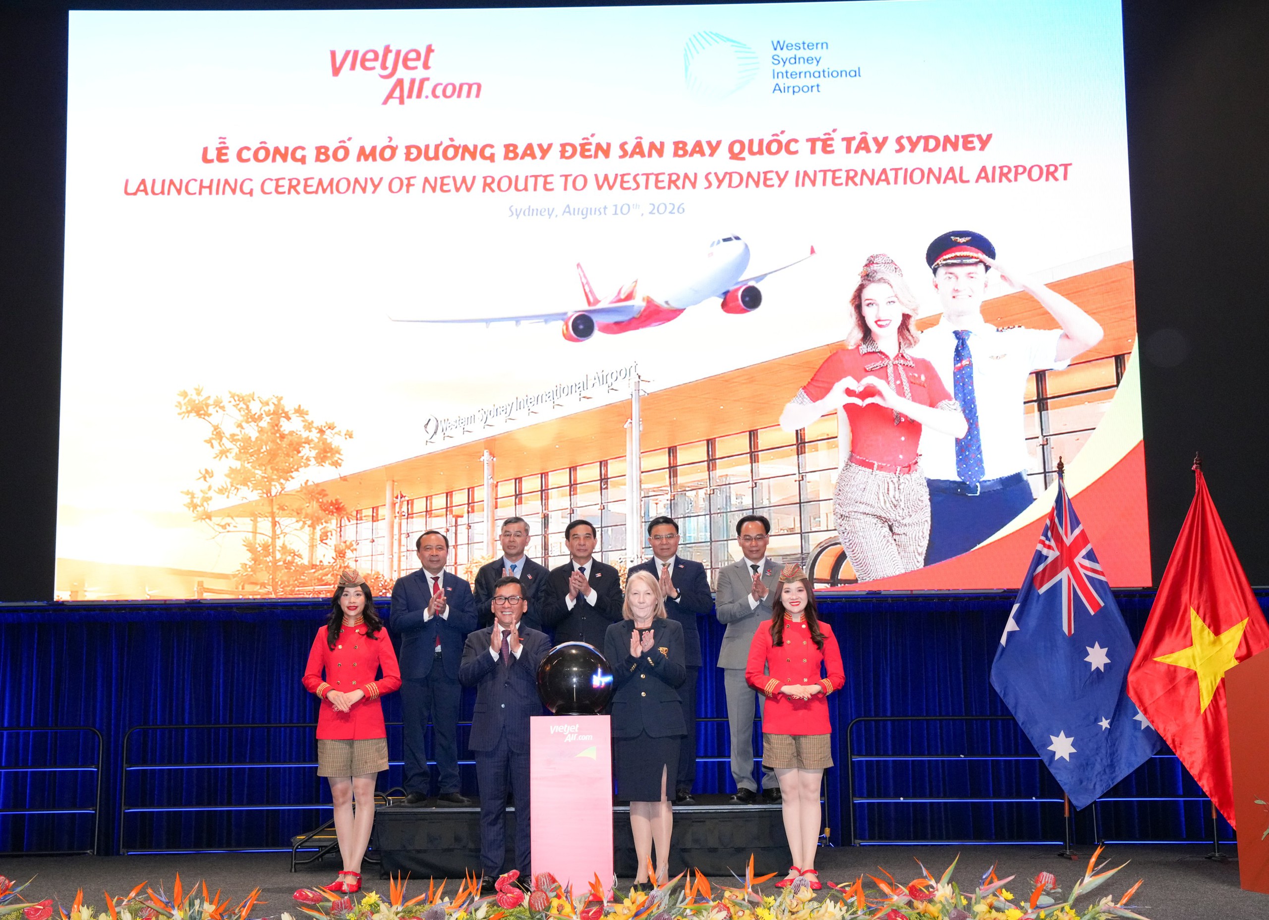 Vietjet tiên phong kết nối Việt Nam với sân bay quốc tế mới nhất Australia, mở rộng động lực hợp tác hai nước- Ảnh 2.