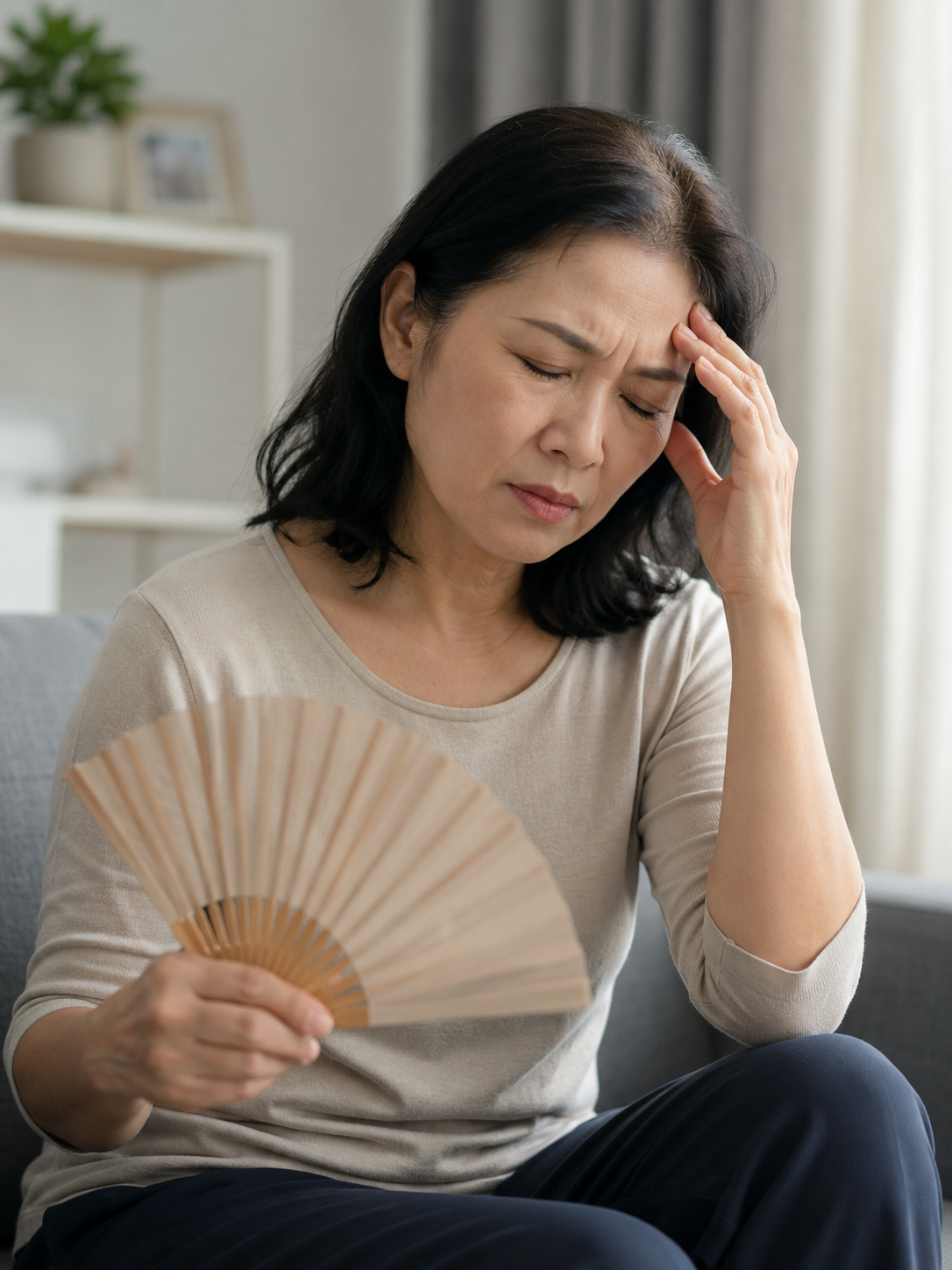 phu-nu-tien-man-kinh-1787057121830807742625 Ai có nguy cơ thiếu estrogen? Khi nào cần bổ sung? - Ảnh 1.