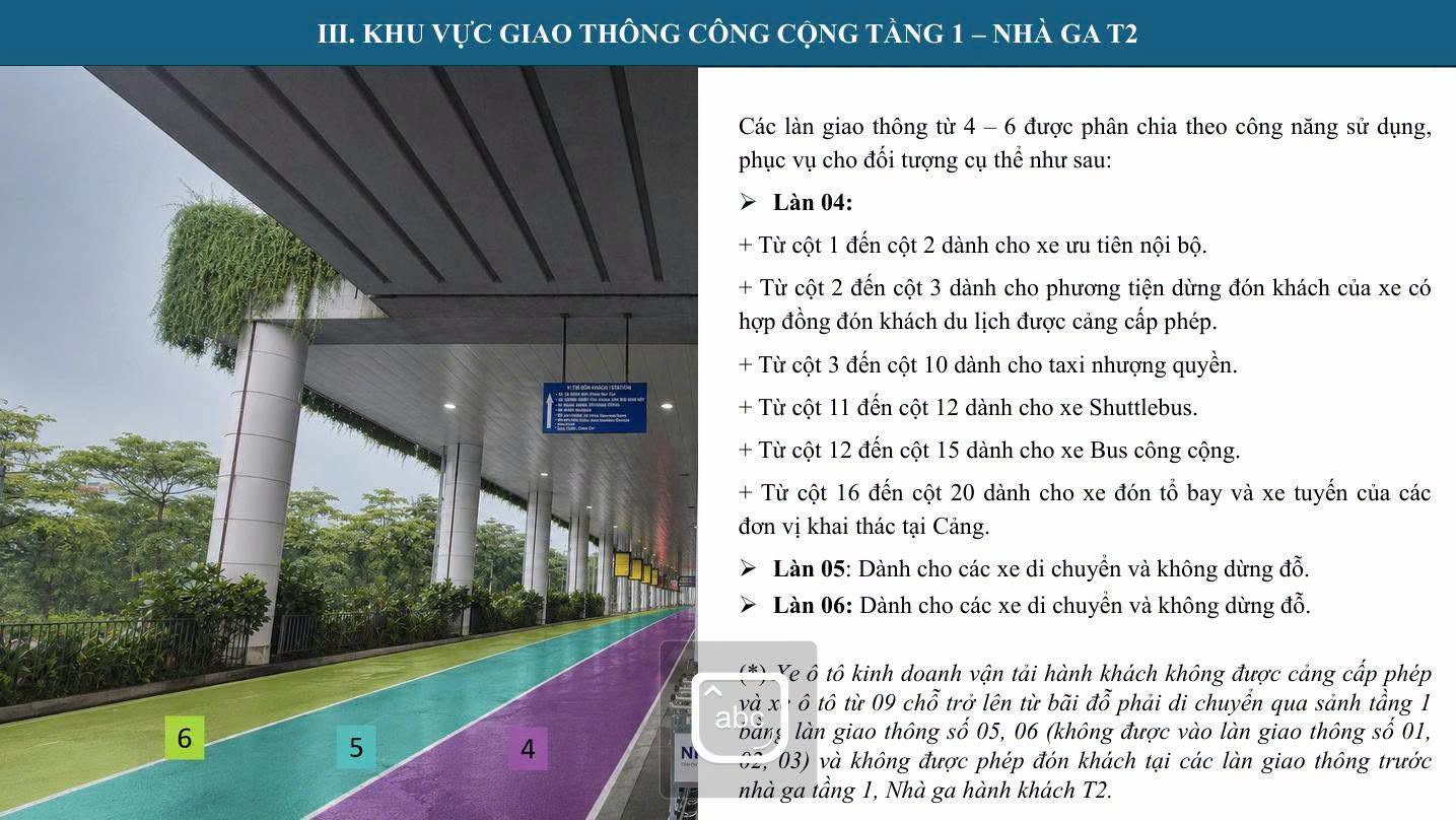 san-bay-noi-bai-giao-thong-1-17856817362221842737000 Sự thay đổi trong việc đón xe tại sân bay