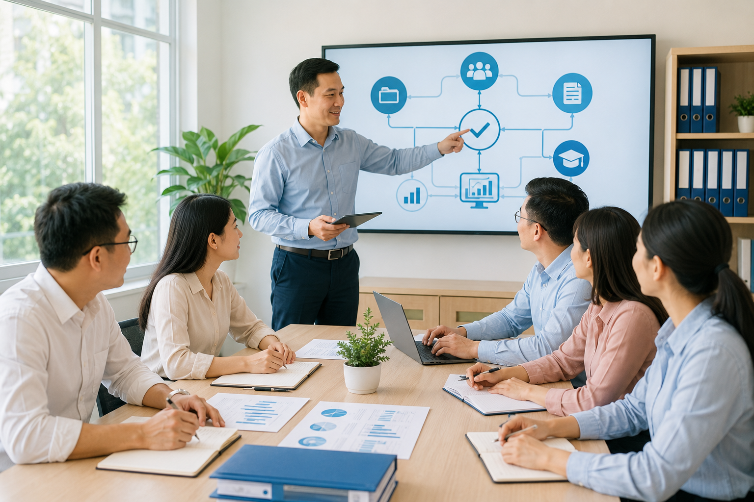 Nâng cao chất lượng quản trị sau sáp nhập trường học: Các giải pháp hiệu quả