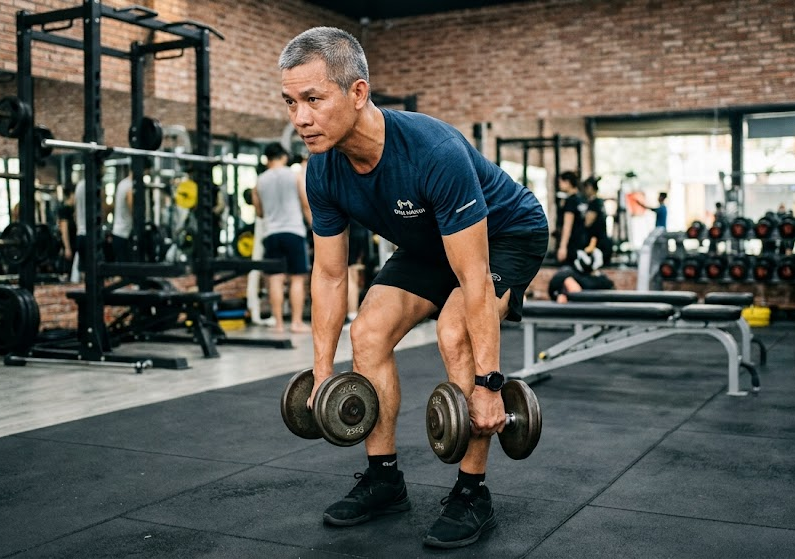 Bài tập Romanian deadlift giúp tăng cường sức mạnh cơ lưng