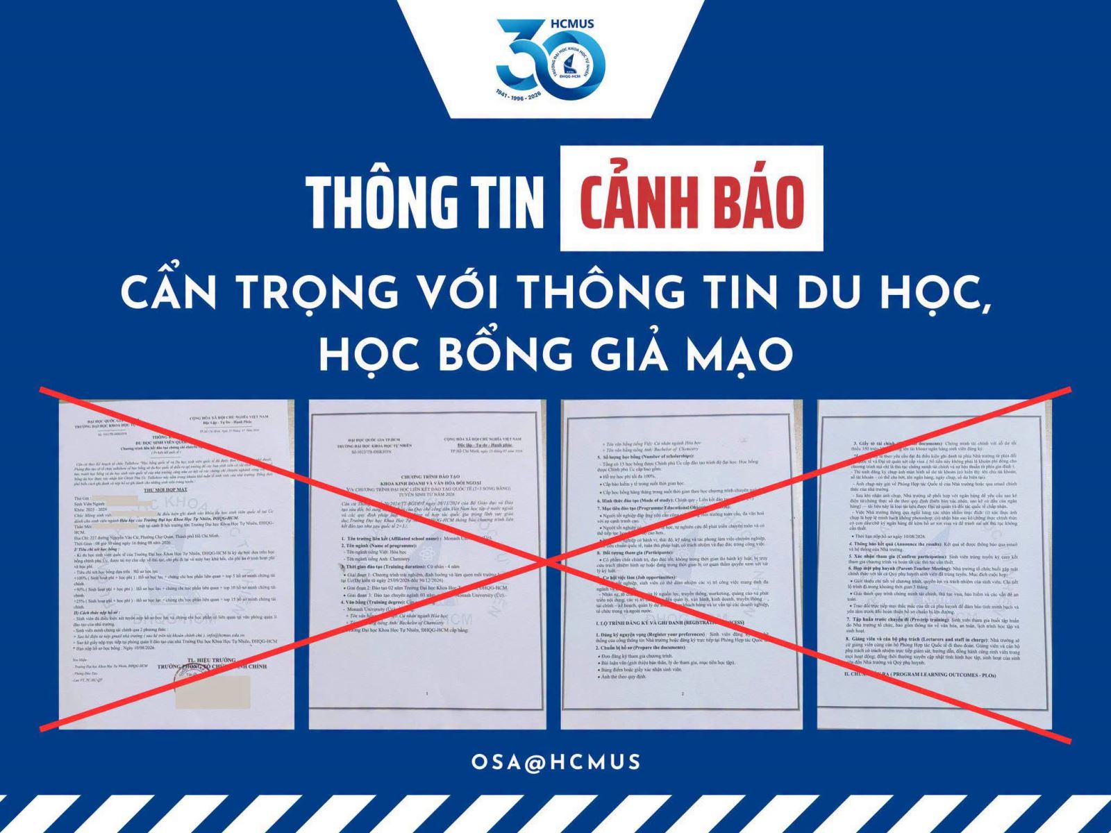 Trường đại học cảnh báo thông tin giả mạo, lừa đảo mùa tuyển sinh- Ảnh 1.