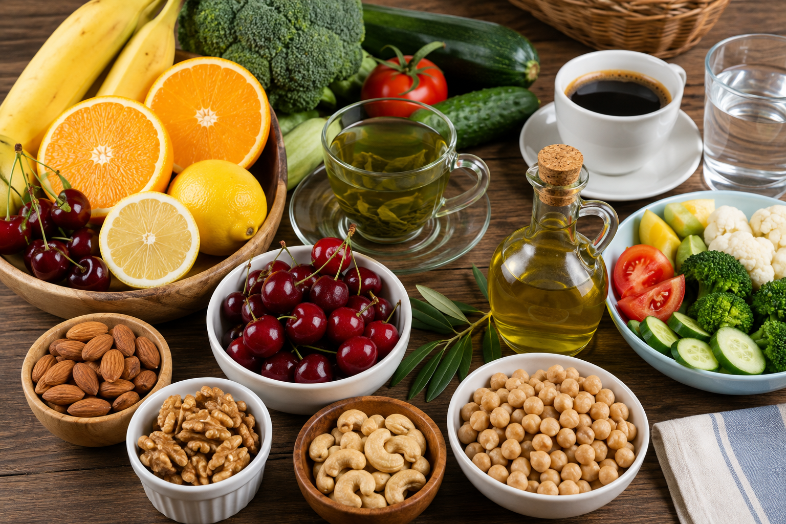 Top 5 Loại Thực Phẩm Giúp Giảm Acid Uric và Kiểm Soát Bệnh Gout