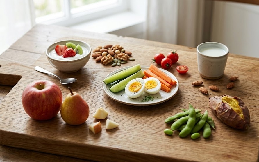Ăn vặt bằng thực phẩm nguyên bản: Cách giảm cân tự nhiên mà không lo đói - Ảnh 1.