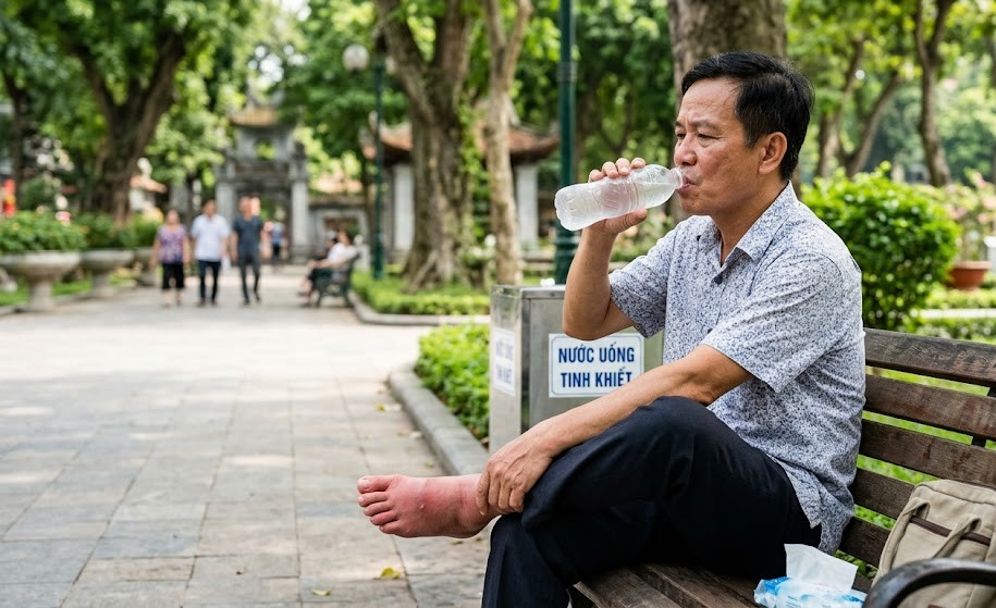 Sự Liên Kết Giữa Mức Acid Uric và Bệnh Gout: Uống Nước Đủ Có Thực Sự Quan Trọng? - Ảnh 1.