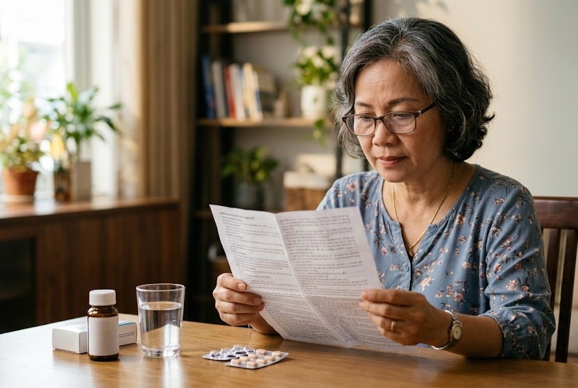 Vitamin và khoáng chất sau tuổi 50
