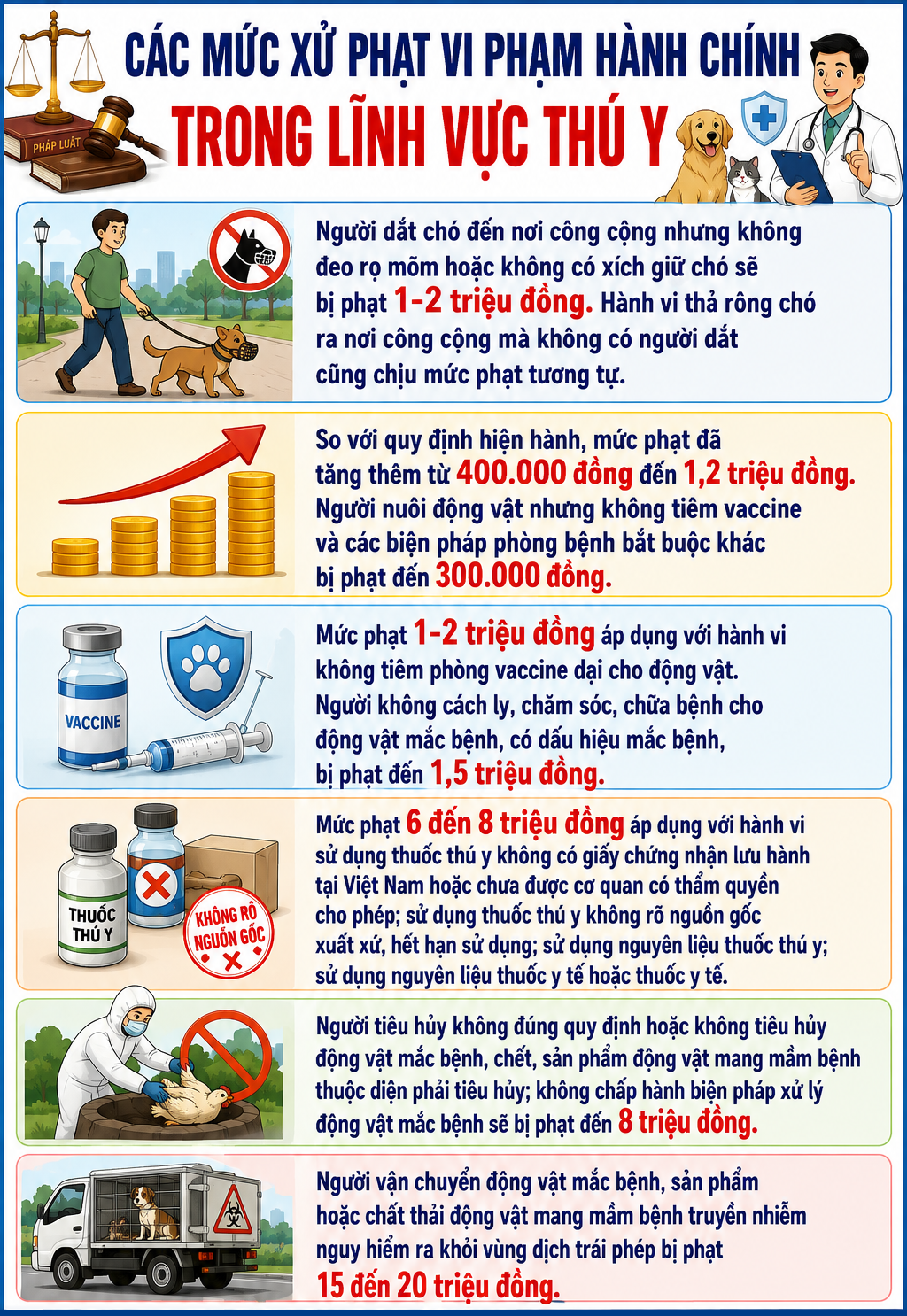 Mức Phạt Khi Dắt Chó Ra Đường Không Đeo Rọ Mõm - Ảnh 1.