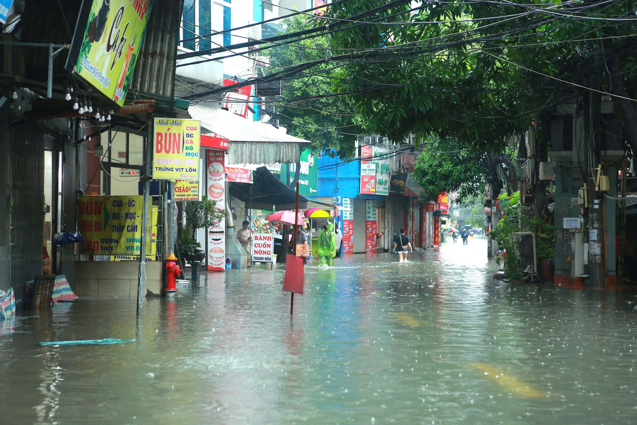 Mưa lớn tại Bắc Bộ