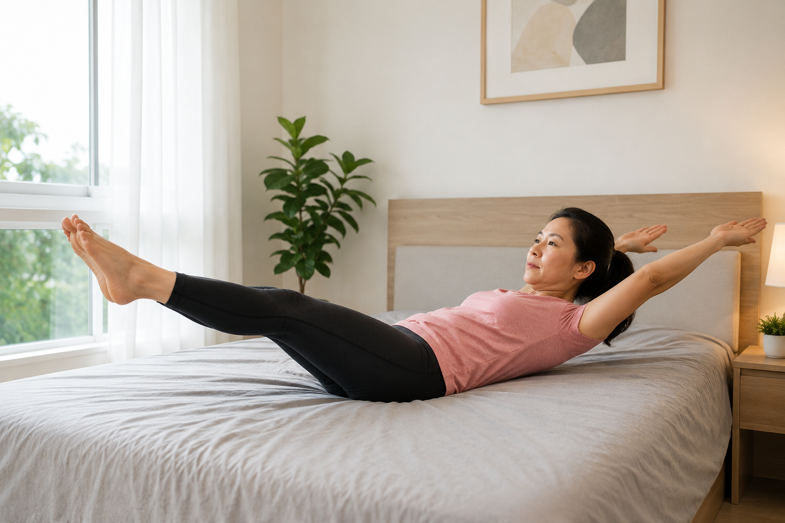 Bài tập tại giường cho người cao tuổi
