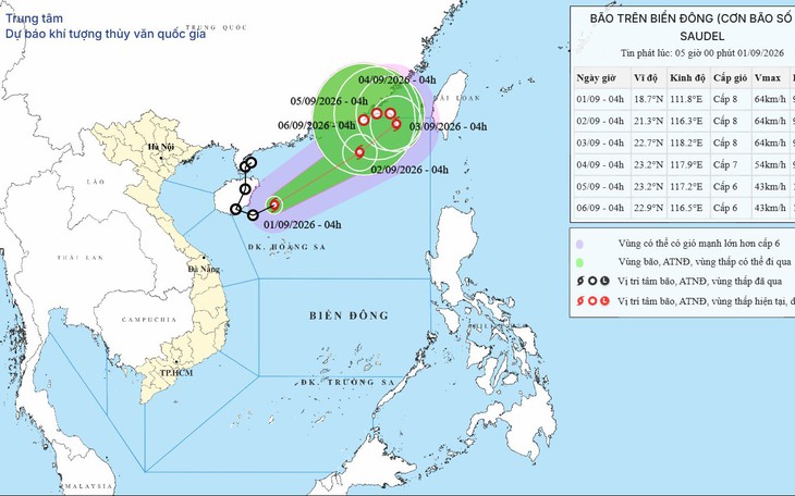 Điểm Nhấn Về Quá Trình Di Chuyển của Bão Số 5 và Nguyên Nhân Hiện Tượng Dị Thường - Ảnh 2.