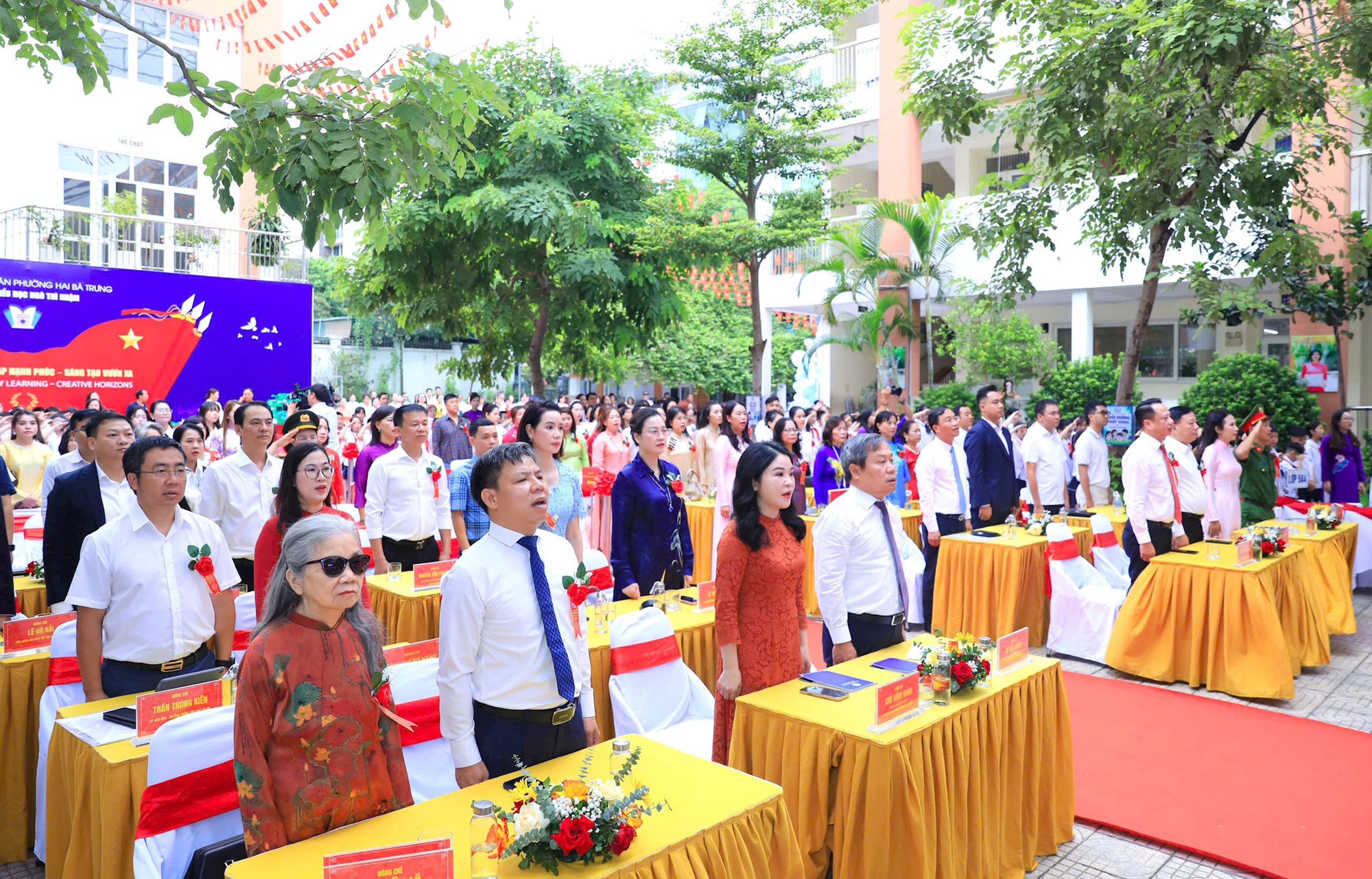 Khai giảng tại Ngô Thì Nhậm: Khi nhà trường, giáo viên và cộng đồng cùng đặt mục tiêu giáo dục làm trung tâm