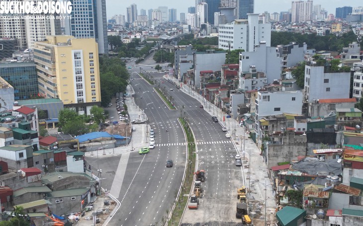 Hoàn thành giải phóng mặt bằng 'ngõ khổ' kết nối ra Vành đai 2,5 - Ảnh 1.