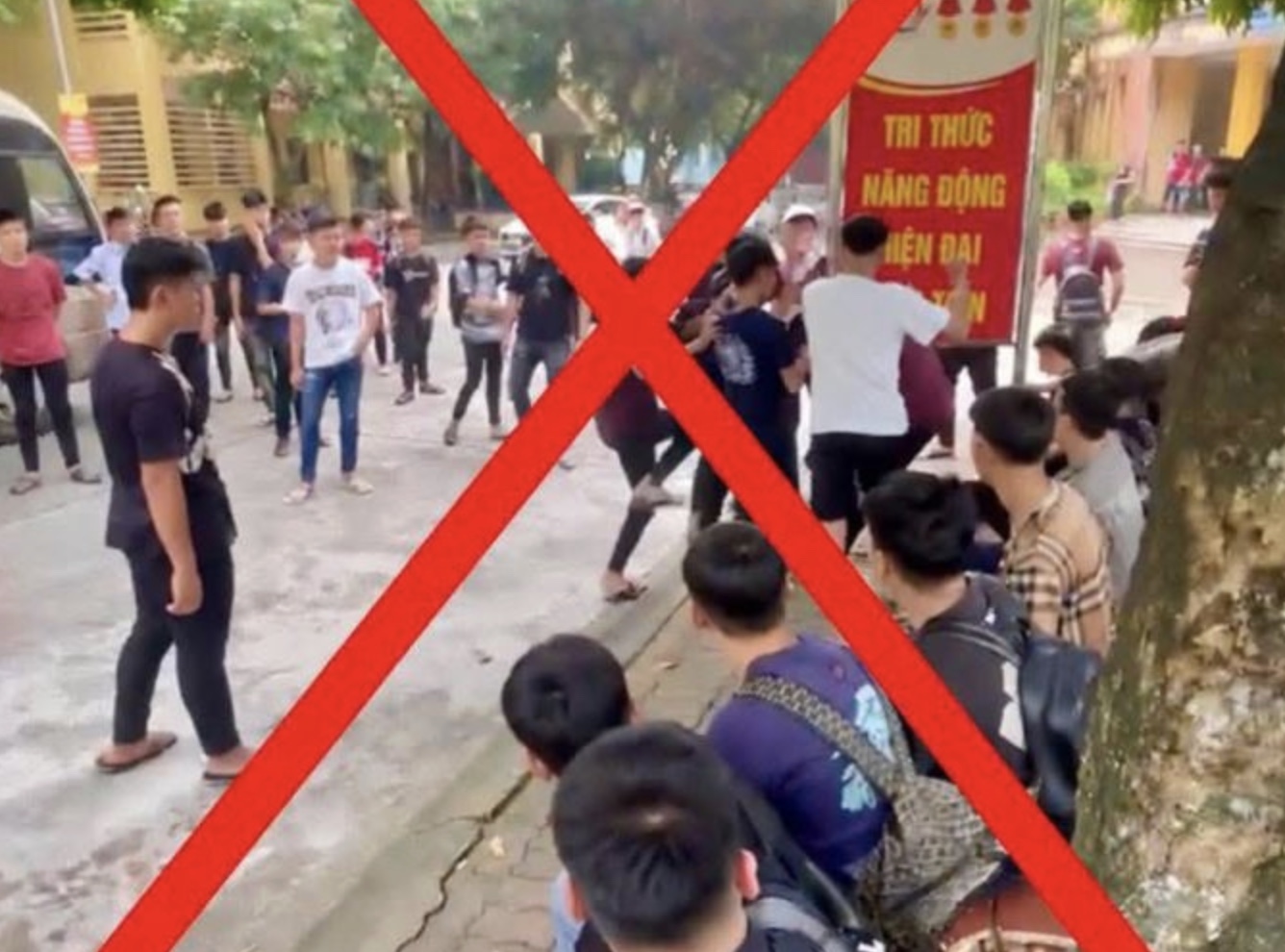 Bắt giữ khẩn cấp nam sinh sau vụ bạo lực học đường tại Vĩnh Phúc