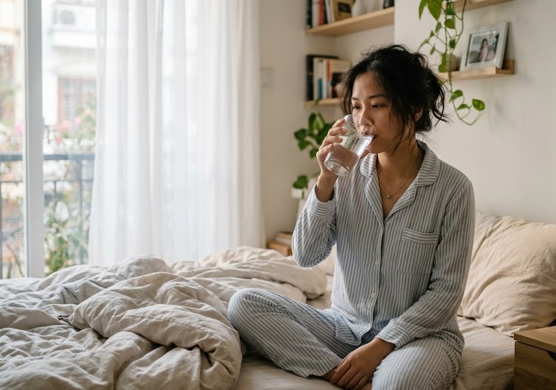 Uống nước sáng: nên thực hiện trước hay sau khi đánh răng?
